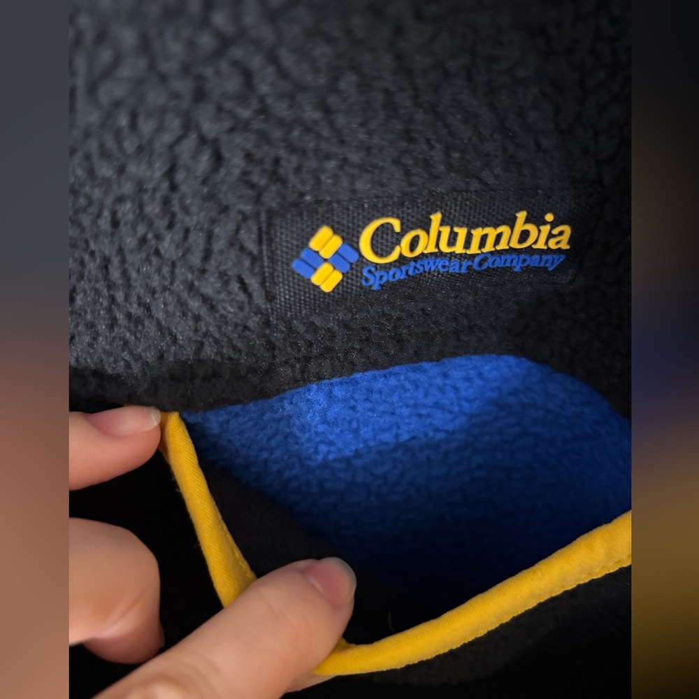 Columbia Men’s Wapitoo fleece pullover Medium - Picture 3 of 9
